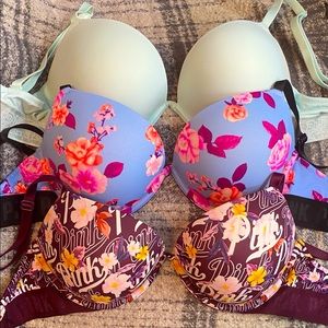 3 Bras BRAND NEW. NOT WORN.